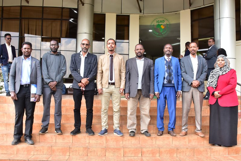 Sudanese Expert Team Hosted by ICPAC Meets with UN Envoy to Discuss Climate-Related Challenges and Benefits of Early Warning Systems